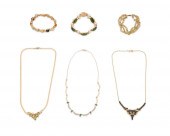 A GROUP OF GEM-SET JEWELRYA gr