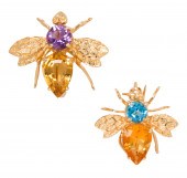 A GROUP OF GEMSTONE AND FOURTE