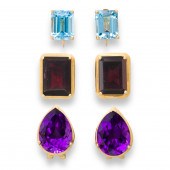 A GROUP OF GEMSTONE AND FOURTE