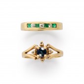 A GROUP OF GEMSTONE AND FOURTE