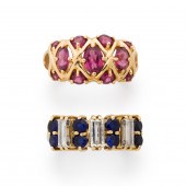 A GROUP OF GEMSTONE AND FOURTE