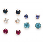 A GROUP OF GEMSTONE AND FOURTE