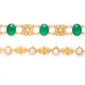 A GROUP OF GEMSTONE AND FOURTE