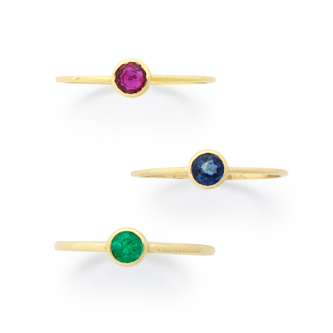 A GROUP OF GEMSTONE AND FOURTEEN