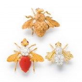 A GROUP OF GEMSTONE AND GOLD B