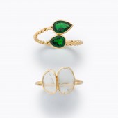 A GROUP OF GEMSTONE AND EIGHTE
