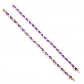 A GROUP OF GEMSTONE BRACELET A