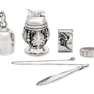 A Group of Georg Jensen Silver