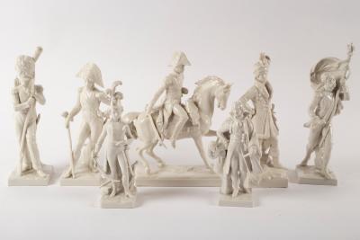A group of German white glaze