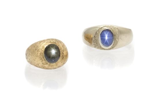 * A Group of Gold Rings