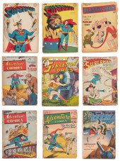 A GROUP OF GOLDEN AGE DC SUPER
