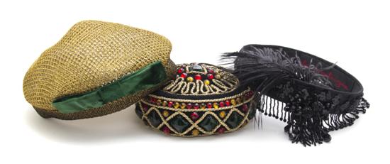 * A Group of Headware including a
