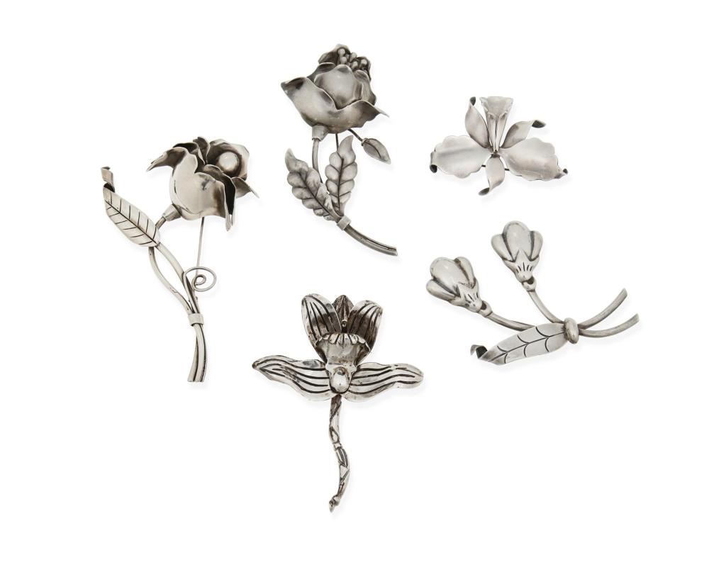 A GROUP OF HECTOR AGUILAR FLORAL