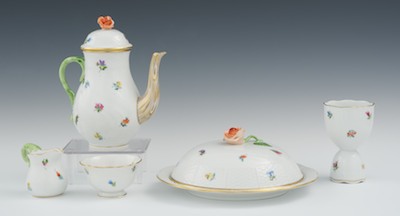 A Group of Herend Porcelain Hand