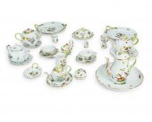 A GROUP OF HEREND PORCELAIN SE