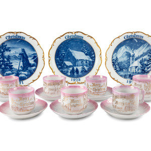 A Group of Holiday Porcelain