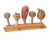 A GROUP OF HOPI GOURD DANCE RA