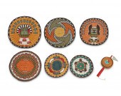 A GROUP OF HOPI PUEBLO WICKER