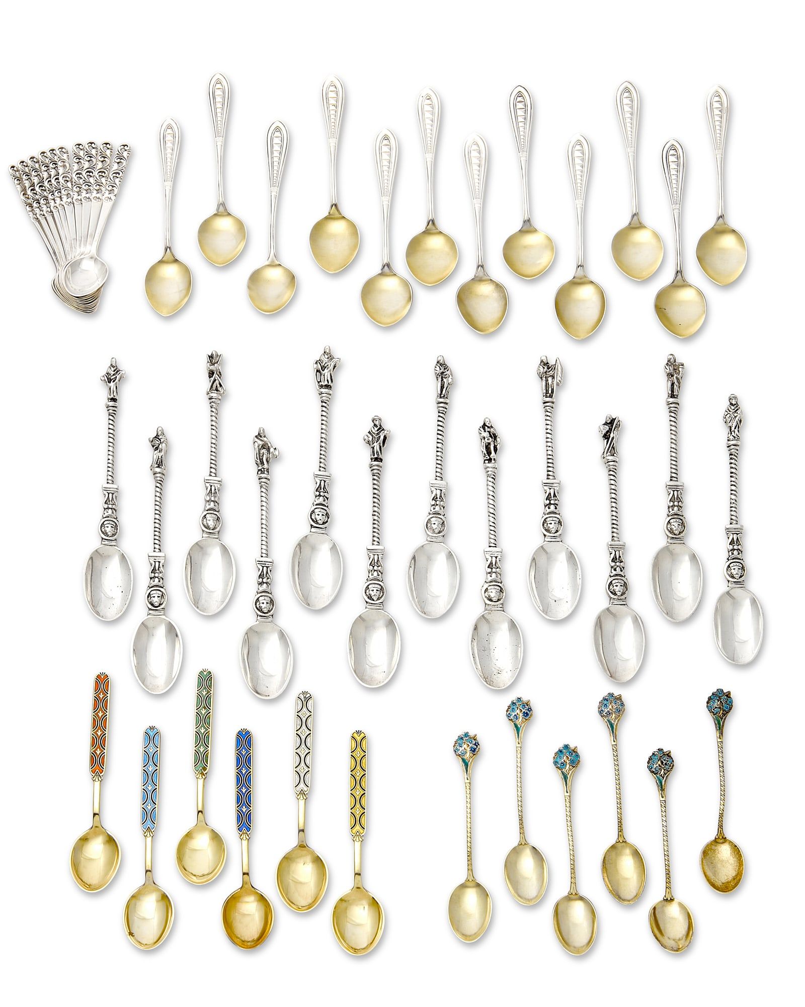 A GROUP OF INTERNATIONAL SILVER