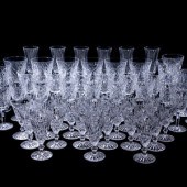 A Group of Irish Cut Glass Ste