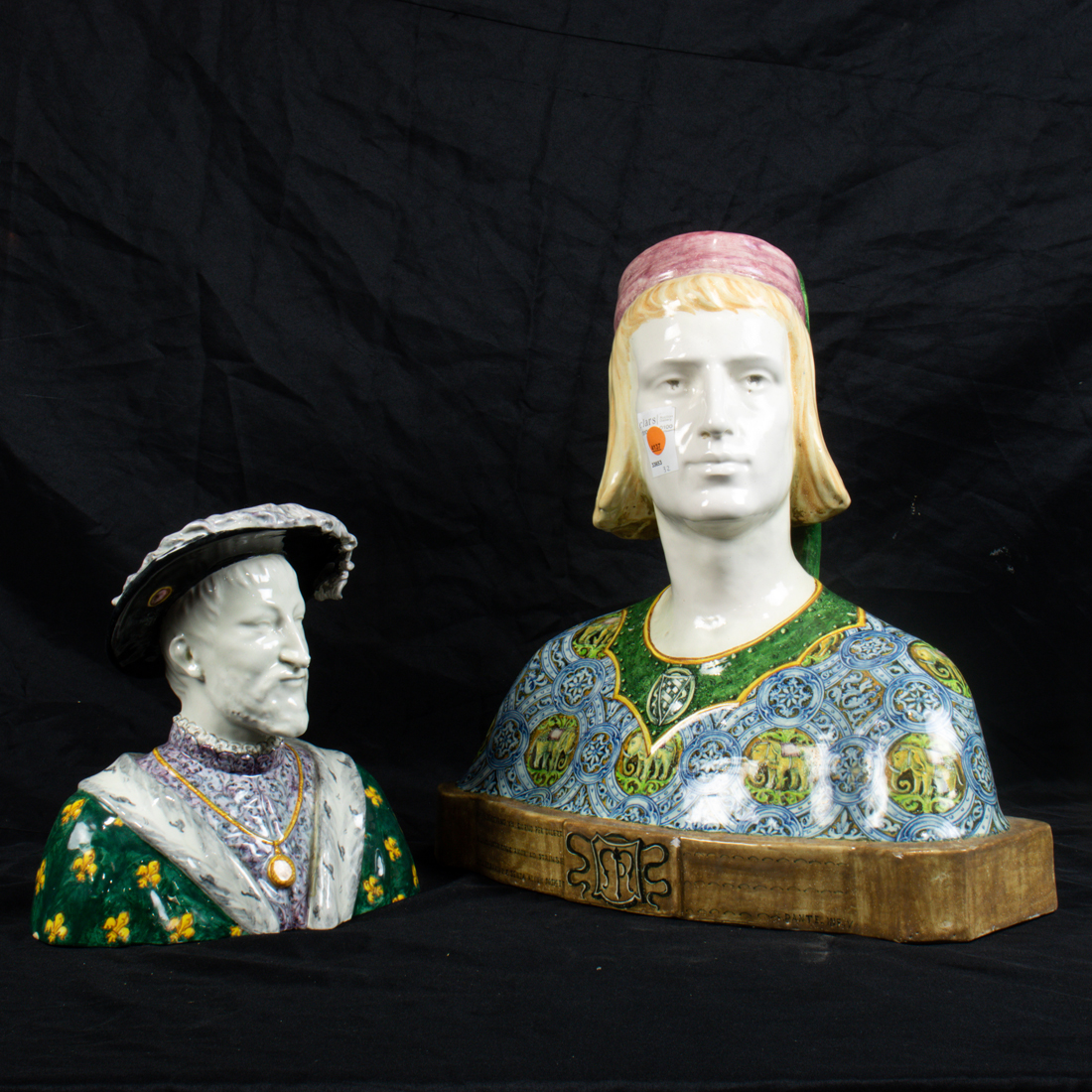 A GROUP OF  ITALIAN MAJOLICA