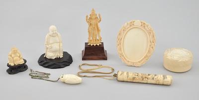 A Group of Ivory Carvings