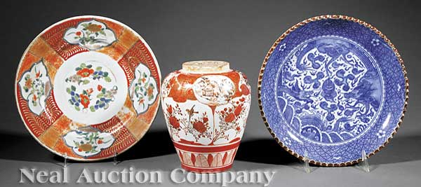 A Group of Japanese Porcelain