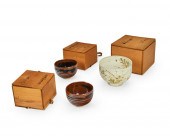 A GROUP OF JAPANESE STUDIO CER