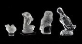 A Group of Lalique And Daum Fi