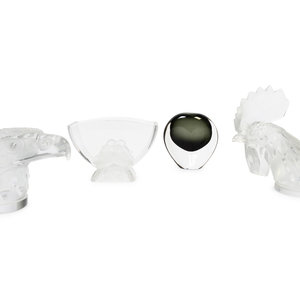 A Group of Lalique Glass Articles
