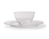 A GROUP OF LALIQUE GLASS "PHAL