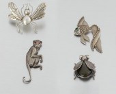 A GROUP OF LOS CASTILLO SILVER