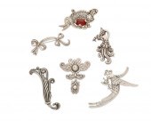 A GROUP OF LOS CASTILLO SILVER