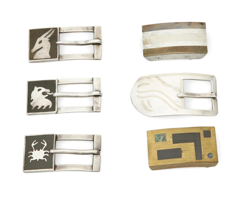 A GROUP OF LOS CASTILLO BELT