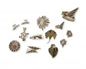 A GROUP OF LOS CASTILLO SILVER