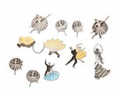 A GROUP OF MARGOT DE TAXCO SIL
