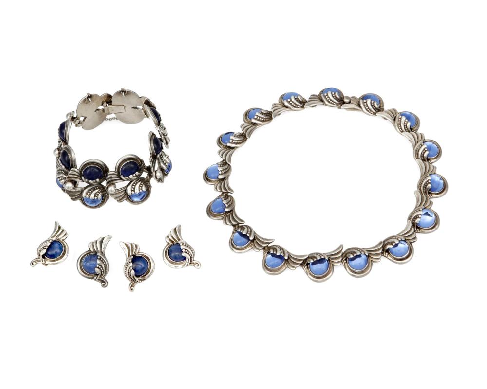 A GROUP OF MARGOT DE TAXCO SILVER