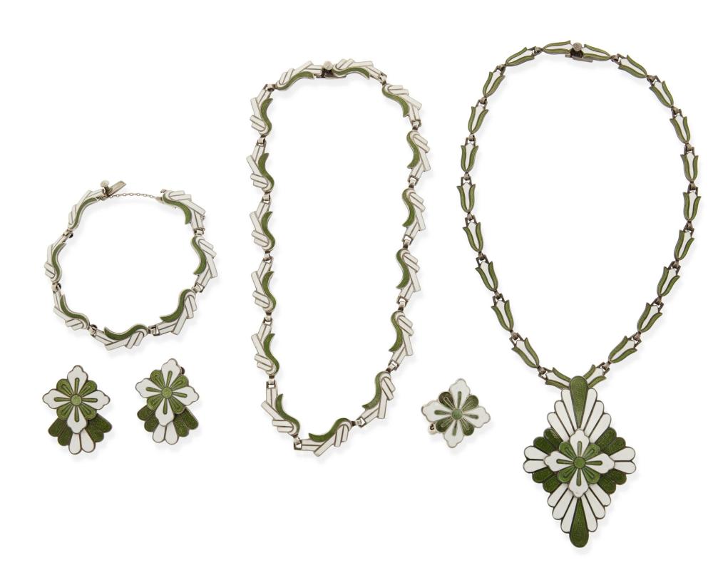 A GROUP OF MARGOT DE TAXCO SILVER