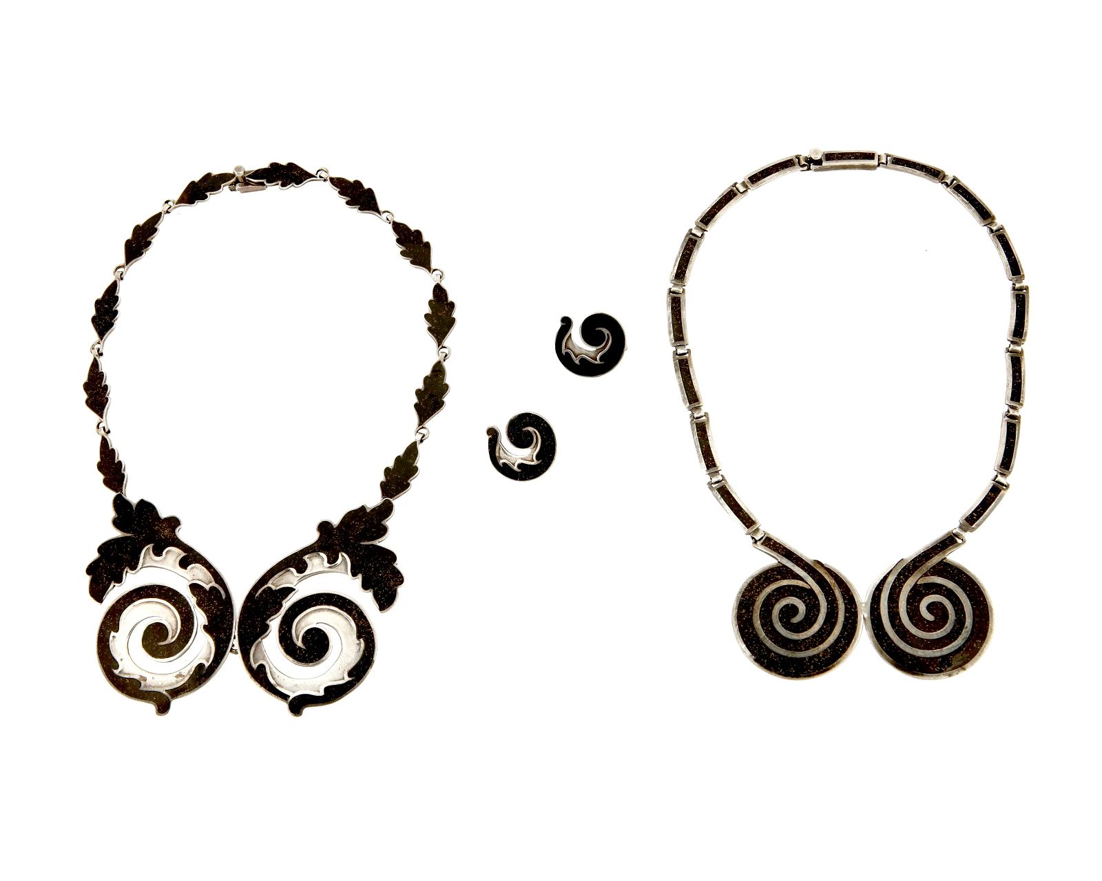 A GROUP OF MARGOT DE TAXCO SILVER