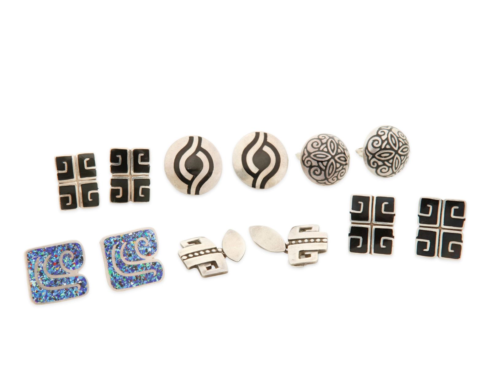A GROUP OF MARGOT DE TAXCO SILVER