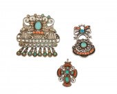 A GROUP OF MATL MEXICAN SILVER