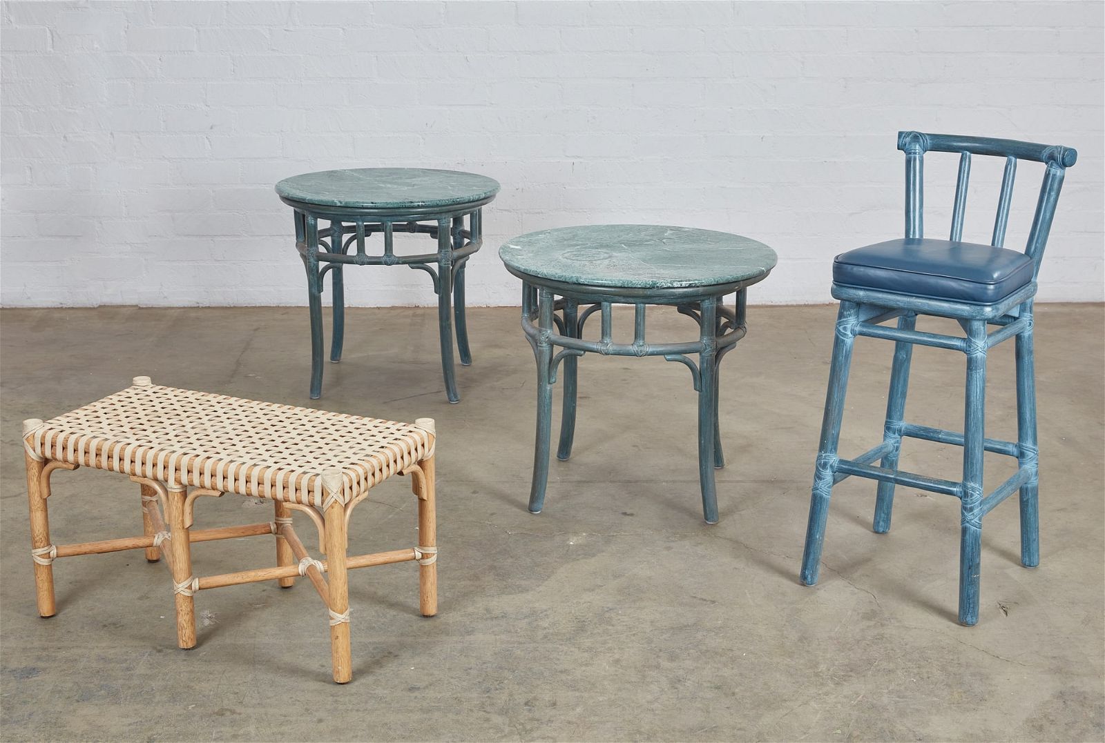 A GROUP OF MCGUIRE RATTAN