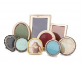 A GROUP OF METAL PICTURE FRAME