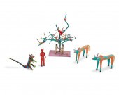 A GROUP OF MEXICAN FOLK ART SC