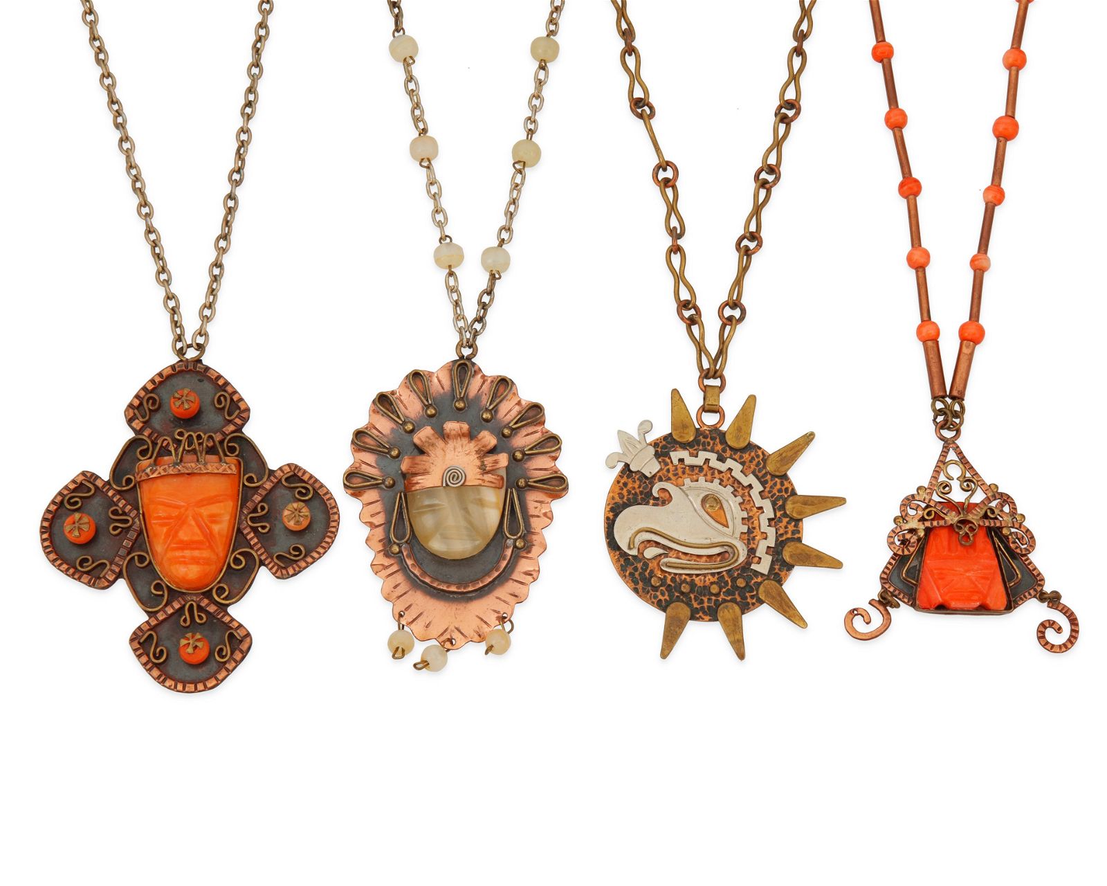 A GROUP OF MEXICAN JEWELRY