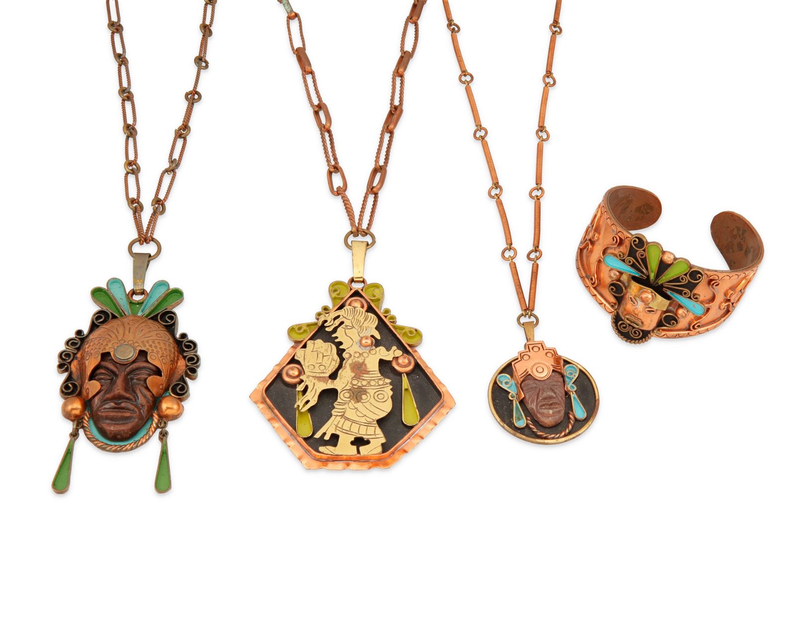 A GROUP OF MEXICAN JEWELRYA group