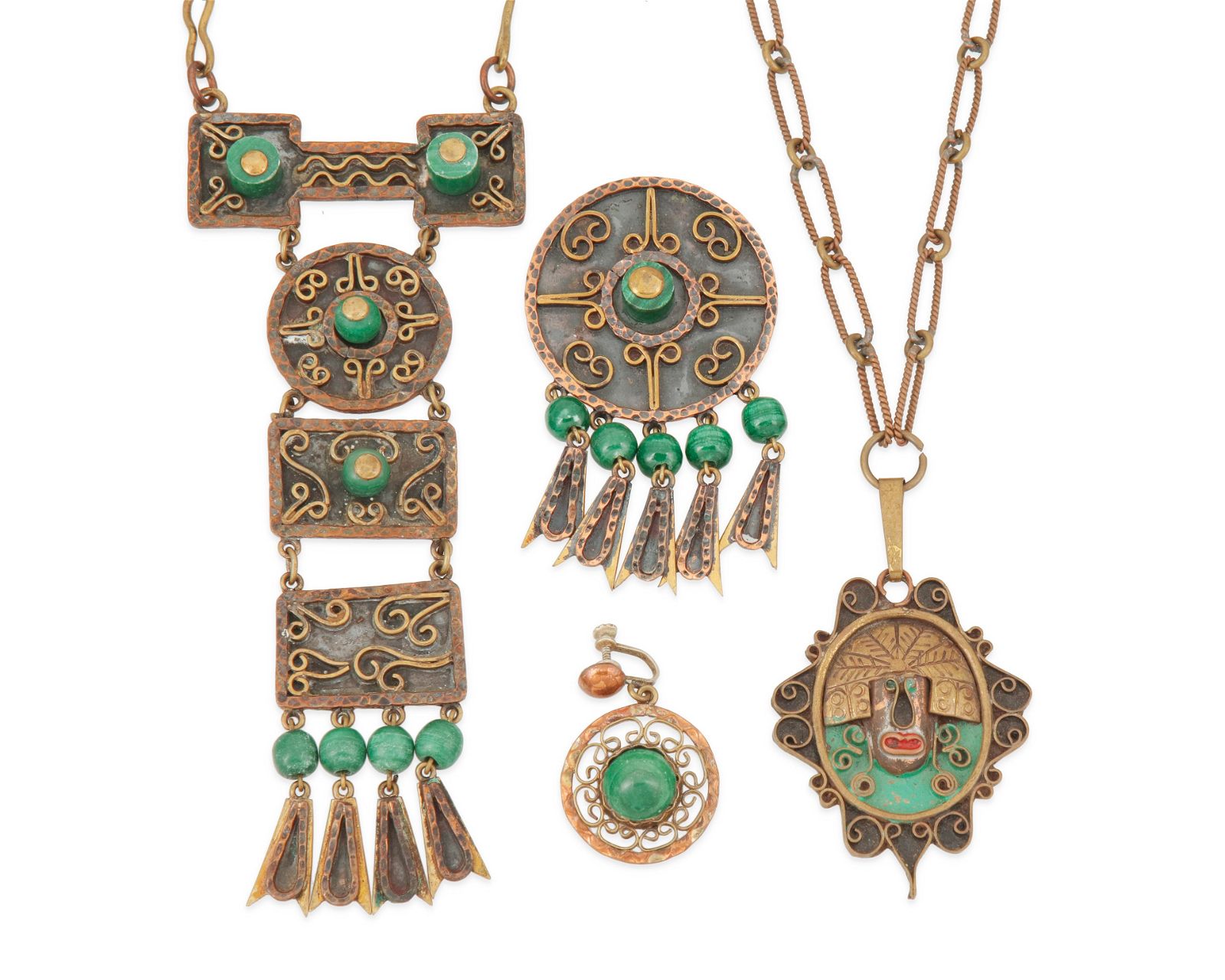 A GROUP OF MEXICAN JEWELRYA group