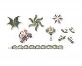 A GROUP OF MEXICAN SILVER AND