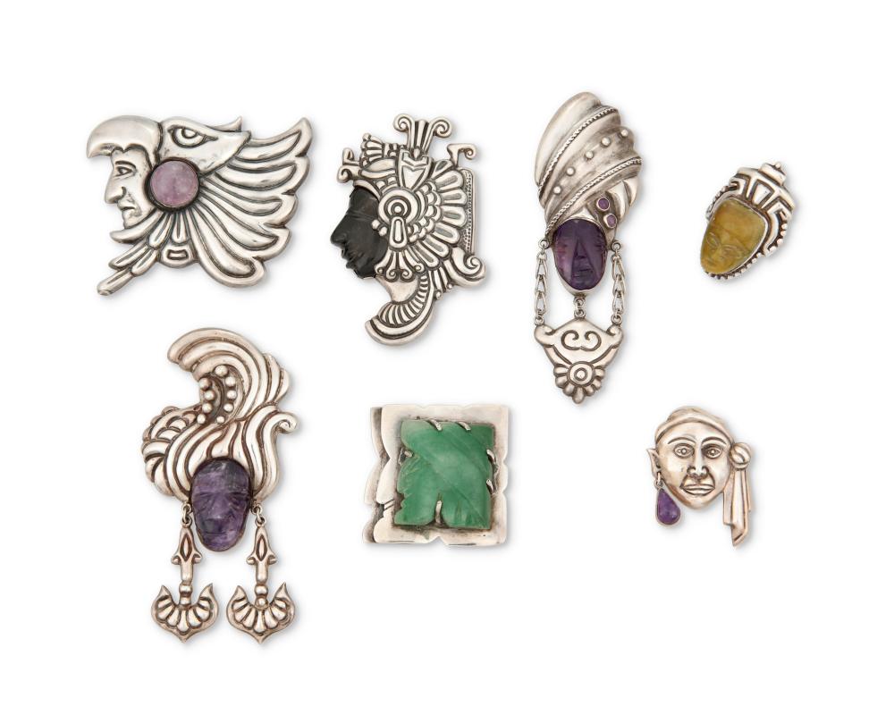 A GROUP OF MEXICAN SILVER