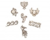 A GROUP OF MEXICAN SILVER BROO